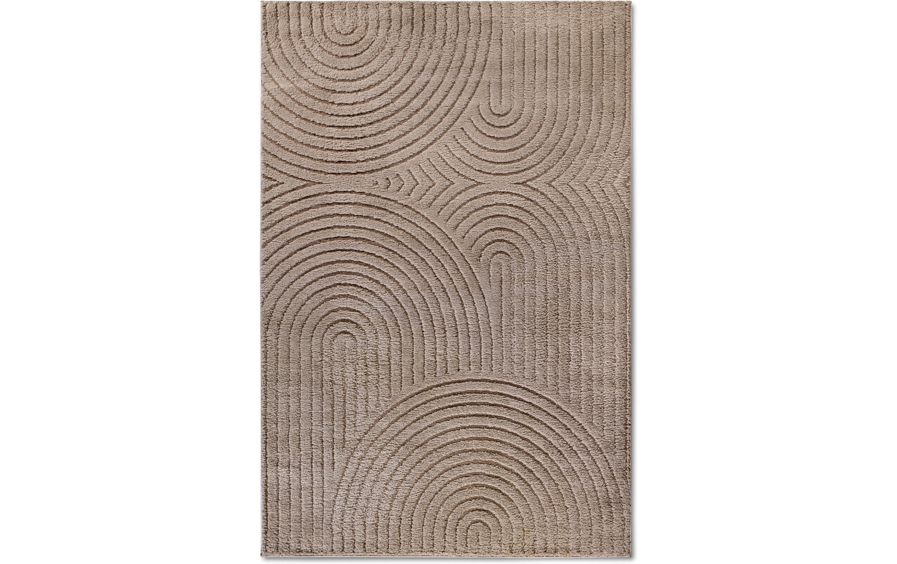 Elle Decoration Teppich Panglao 100% Polyester, 160x235 cm, Beige