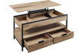 VASAGLE Couchtisch 100//61 cm/63 cm