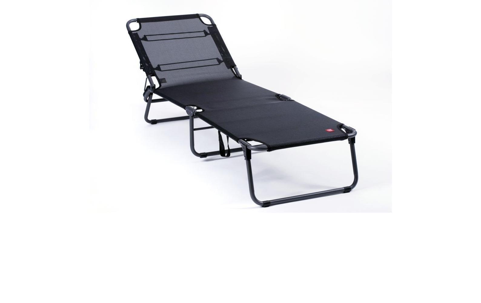 FIAM Liegestuhl Amigo 135TX Klappbar Schwarz 60 cm Garteneinrichtung FIAM