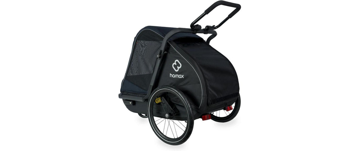 Hamax Veloanhänger Dog Trailer Pluto L für Hunde bis 45 kg
