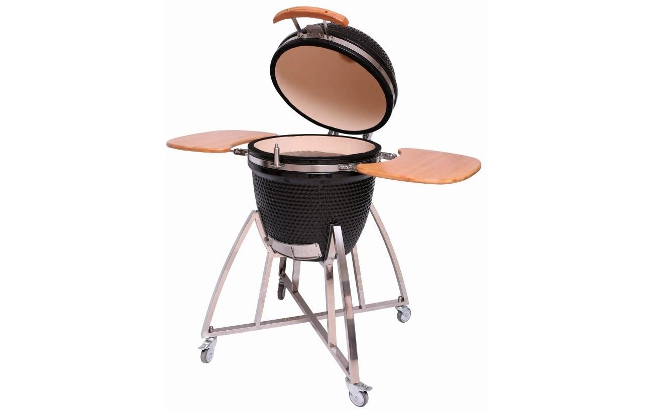 Buschbeck Kamado Grill mit Thermometer und 8-teiligem Set 46 cm Grills & Feuerstellen Buschbeck