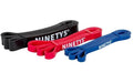 Fitcom Widerstandsband Set Gummi Rot Blau Grün Schwarz Gelb - 5 Widerstandsstufen Sport & Freizeit > Fitness > Zubehör Fitcom