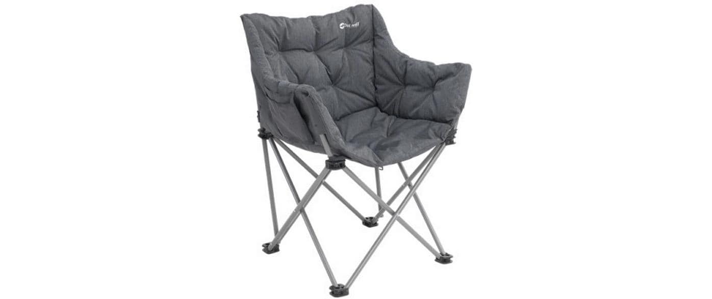 Outwell Campingstuhl Grau/Schwarz Polyester Leicht und Wetterbeständig Garten & Outdoor > Gartenmöbel > Gartenstühle Outwell