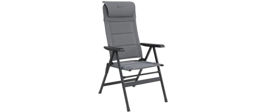 Outwell Teton Klappstuhl Polyester Grau für Camping Garten & Outdoor > Gartenmöbel > Gartenstühle Outwell