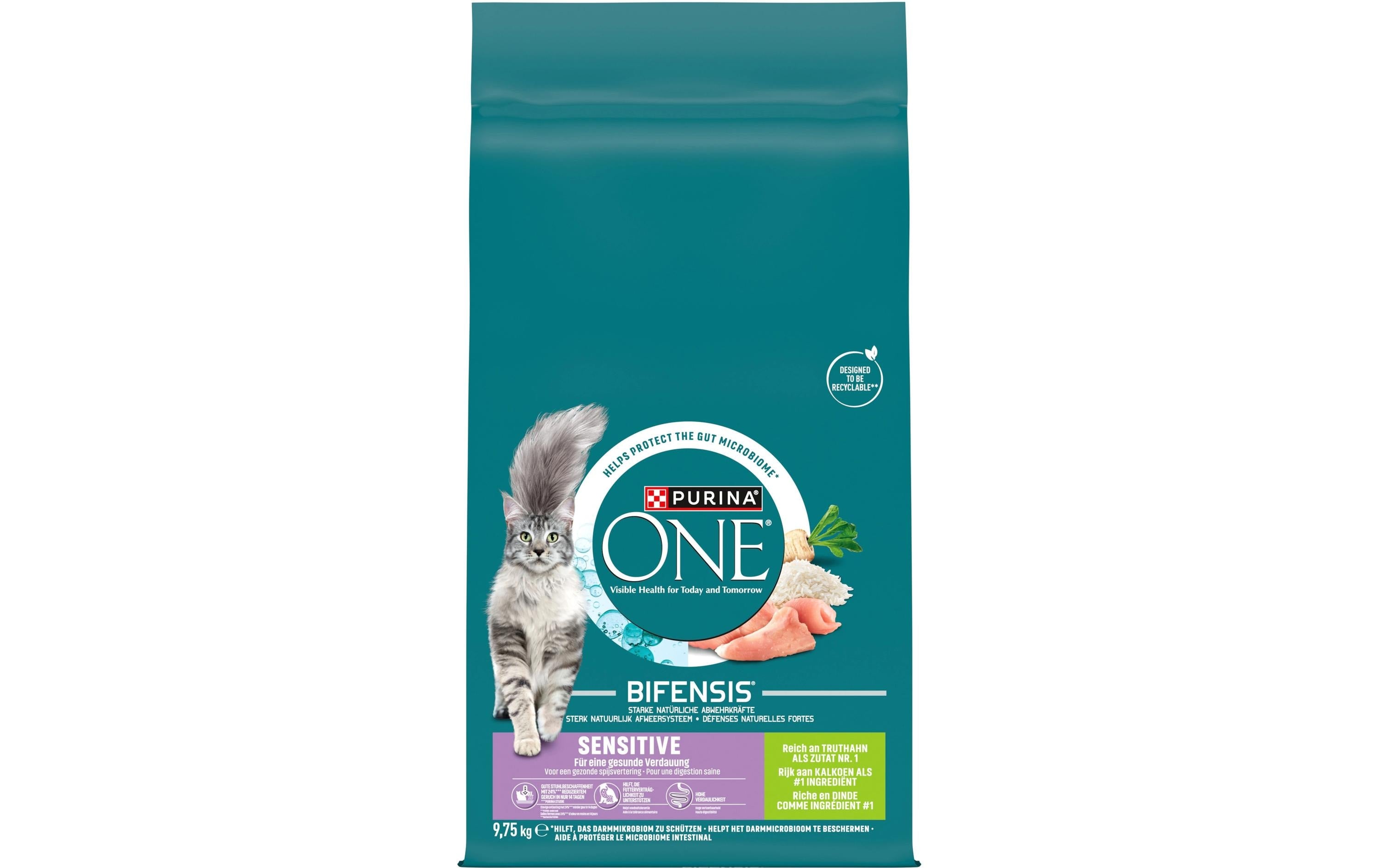 Purina One Sensitive Truthahn&Reis 9.75kg 9.75 kg