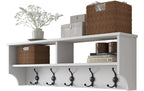 Woody Fashion Wandgarderobe P2 Weiss
