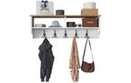 Woody Fashion Wandgarderobe P2 Weiss