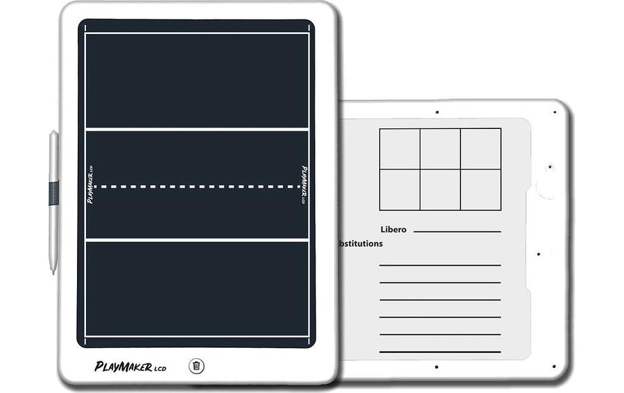 Playmaker Taktiktafel Volleyball LCD Kunststoff Weiß 30x40cm Sport & Freizeit > Freizeit > Zubehör Playmaker LCD