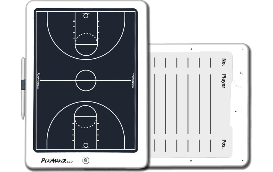 Playmaker Taktiktafel Basketball LCD Kunststoff Weiß 60x40cm Sport & Freizeit > Freizeit > Zubehör Playmaker LCD
