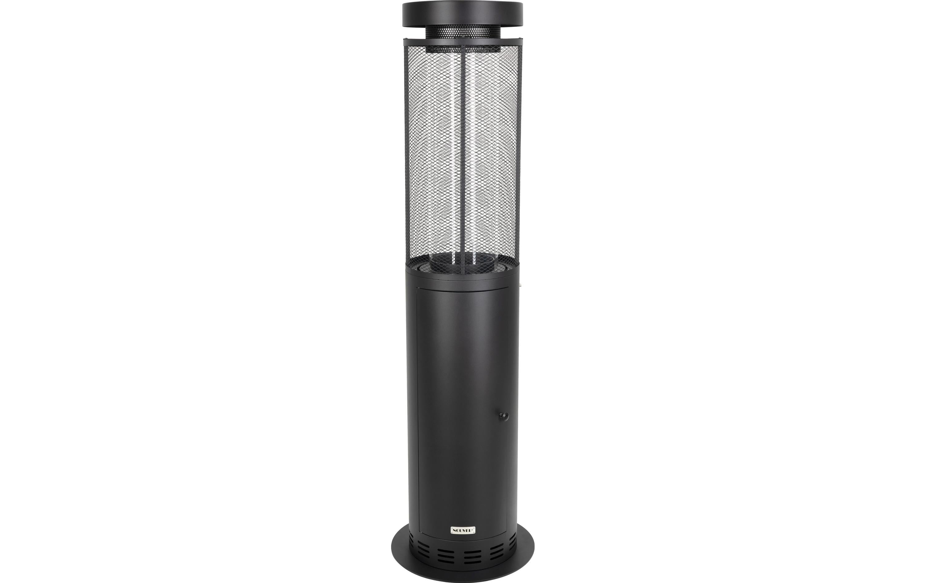 Samutu Pellet Heizstrahler Stahl mobil 150 cm Grills & Feuerstellen Nouvel