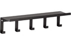 Zeller Present Wandgarderobe Schwarz
