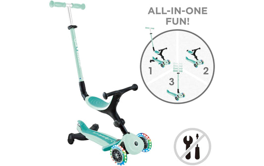 GLOBBER GO UP Laufrad / Dreirad Mint Dark Mint
