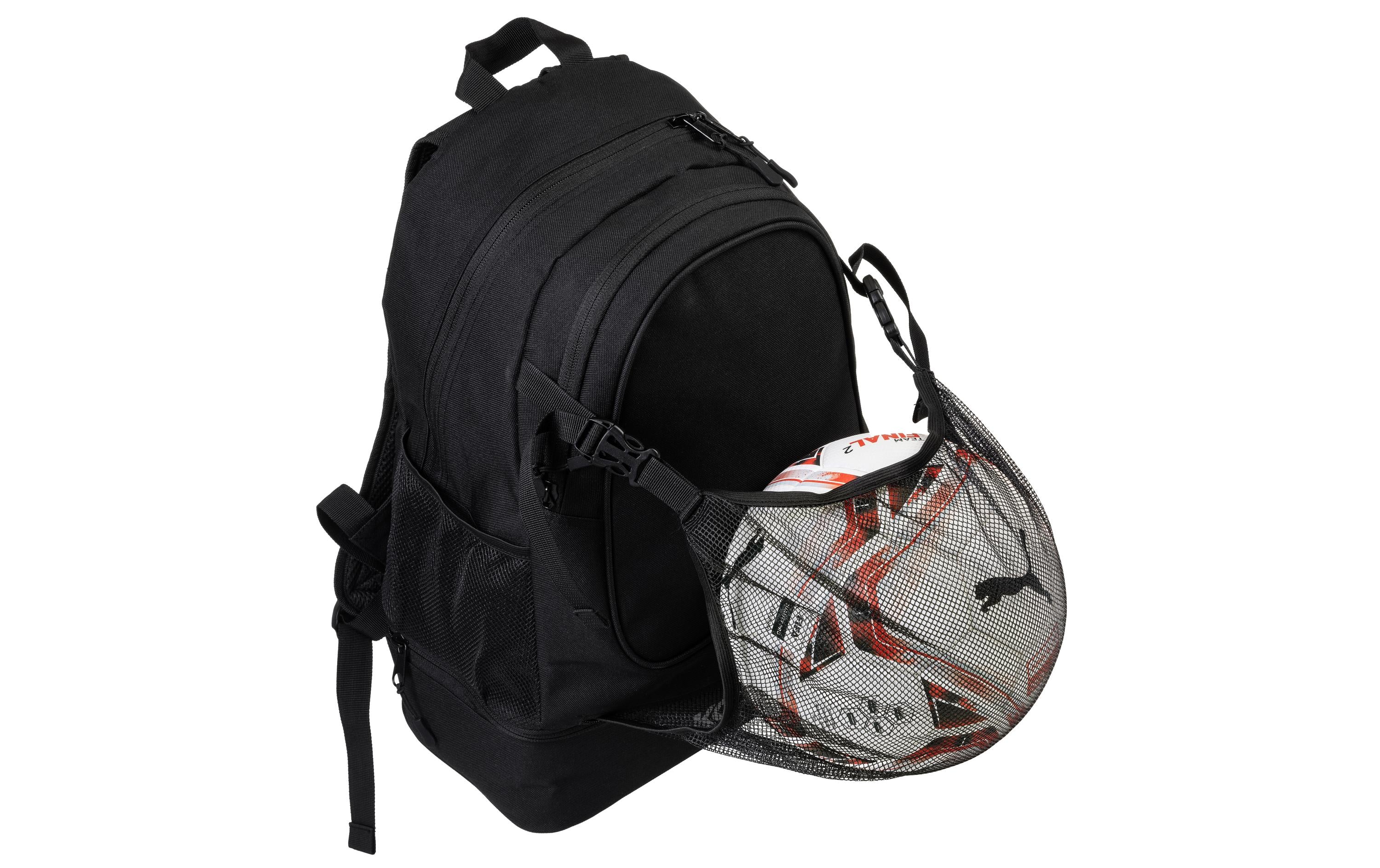 KOOR Rucksack 30L Schwarz mit Ballnetz und verstellbaren Gurten Sport & Freizeit > Freizeit > Zubehör KOOR