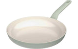 BergHOFF Leo Balance Sage Bratpfanne mit 28 cm Durchmesser und hellem Innenraum
