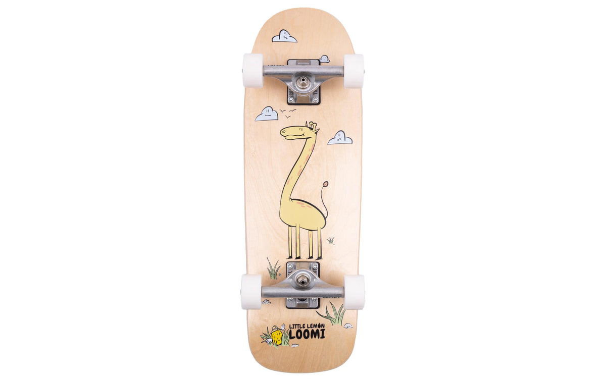 Loomi Boards Skateboard Corkgrip Giraffe 24.75
