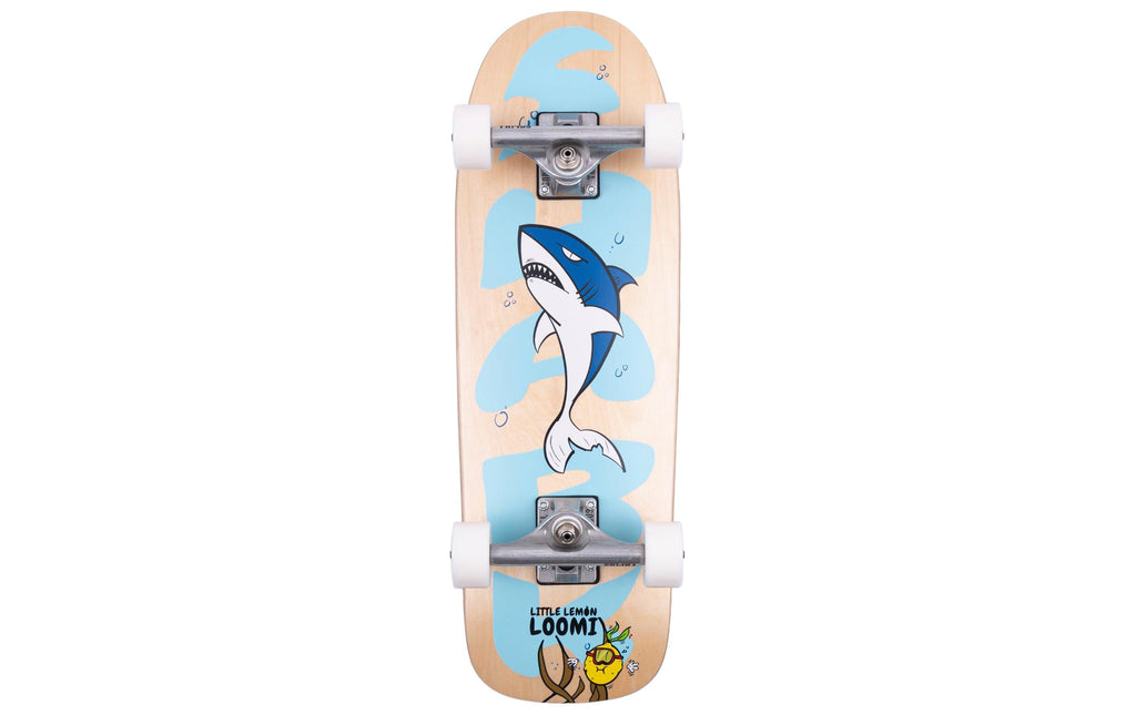 Loomi Boards Skateboard Corkgrip Shark 24.75