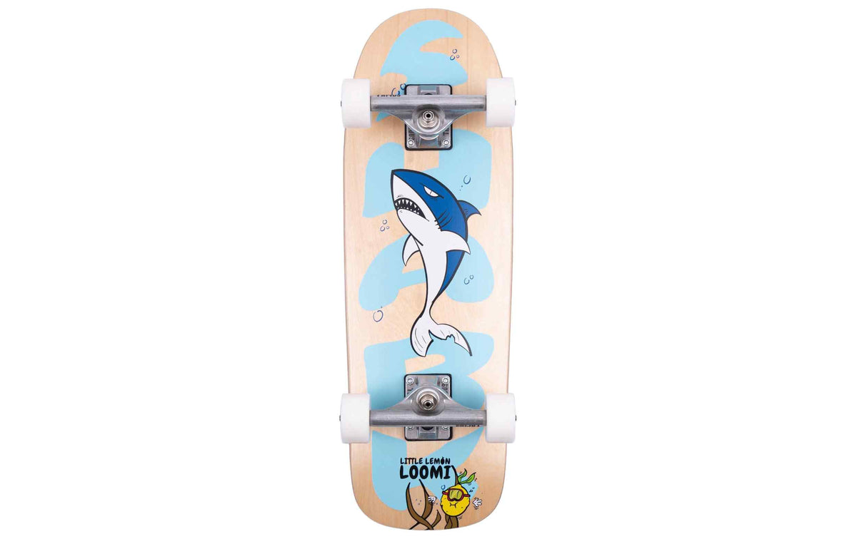 Loomi Boards Skateboard Corkgrip Shark 24.75