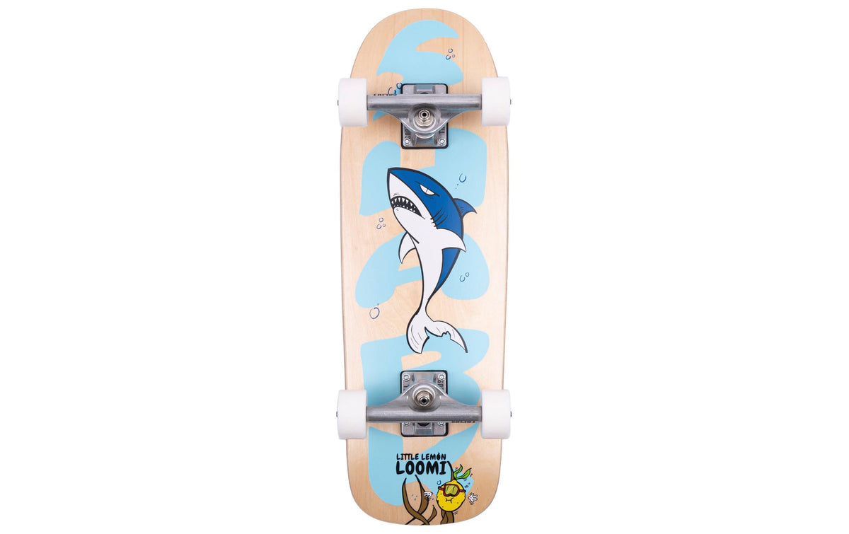 Loomi Boards Skateboard Corkgrip Shark 24.75