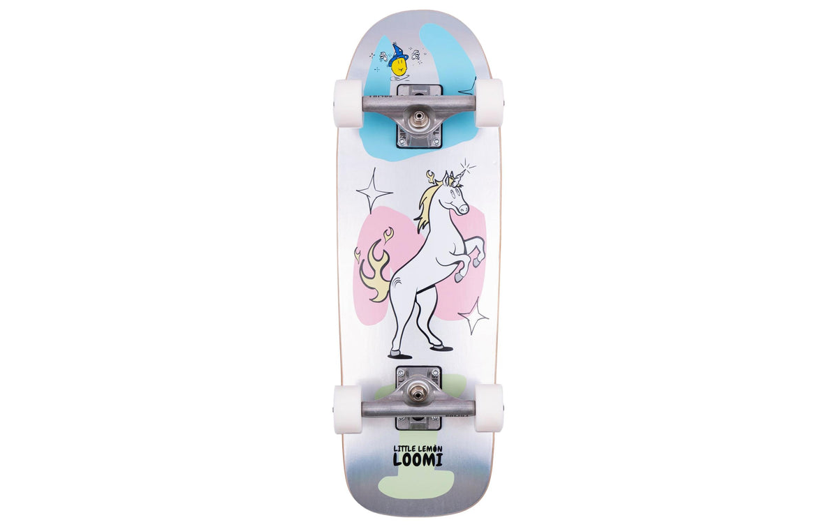 Loomi Boards Skateboard Corkgrip Unicorn 24.75