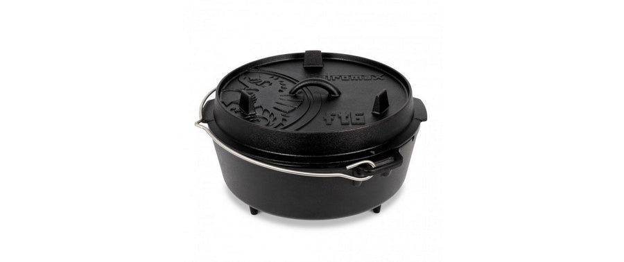 PETROMAX Feuertopf ft6 Gusseisen 5,7L stabil und langlebig Grills & Feuerstellen Petromax