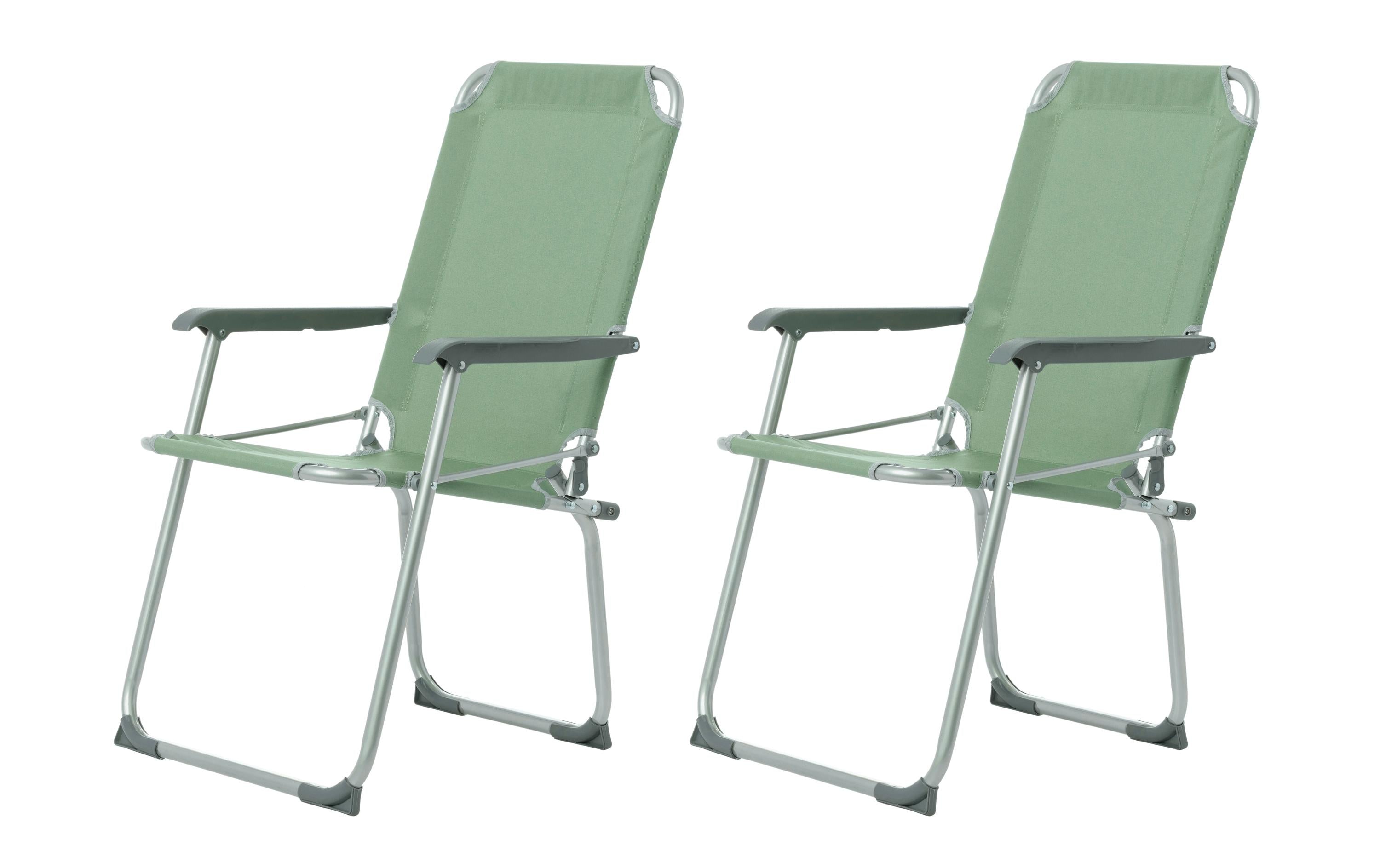 KOOR Campingstuhl Comodo Polyester grün 2er Set Garten & Outdoor > Gartenmöbel > Gartenstühle KOOR