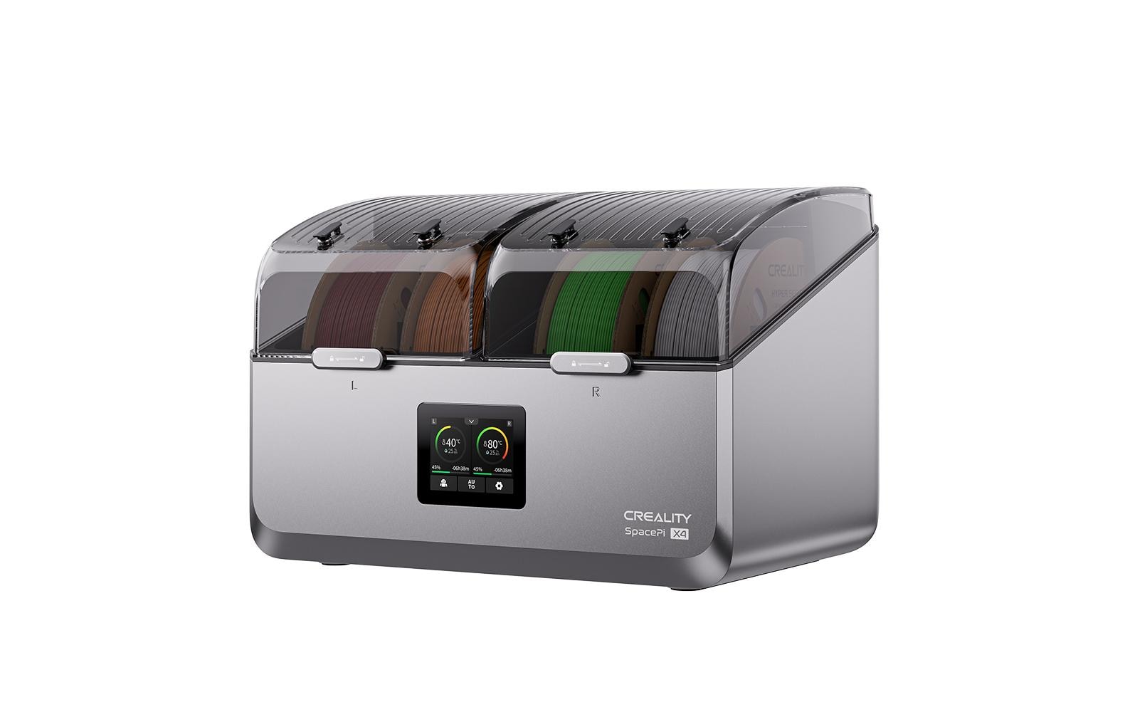 Creality Filament Trockenbox Space Dryer X4 Filamenttrockner für bis zu 4x Filamente