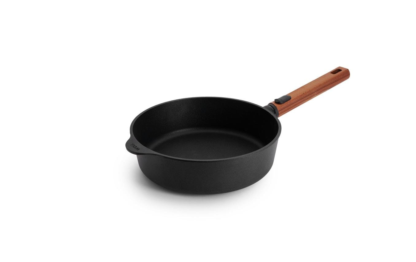 Woll Bratpfanne Eco Logic QXR Hochrand mit abnehmbarem Griff 24 cm Aluminium Modell 50.1724WLCI-Q