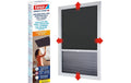 tesa Insect Stop Fliegengitter 2-in-1 Plissee Verdunkelung 164 x 116 cm Garteneinrichtung tesa