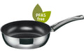 Berndes Schmorpfanne Injoy ohne Deckel 24 cm Edelstahl