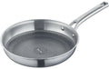 Berndes Bratpfanne Tricion Resist ohne Deckel 24 cm Edelstahl