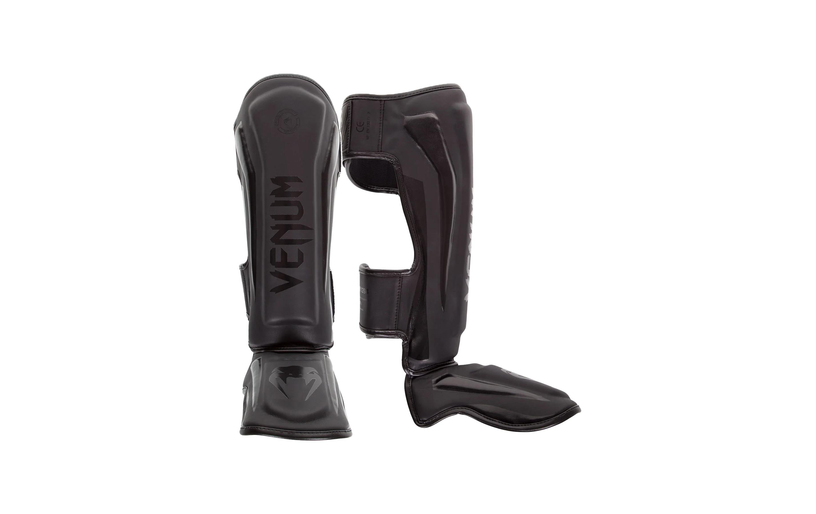 Venum Elite Standup Shin Guards Schwarz, M