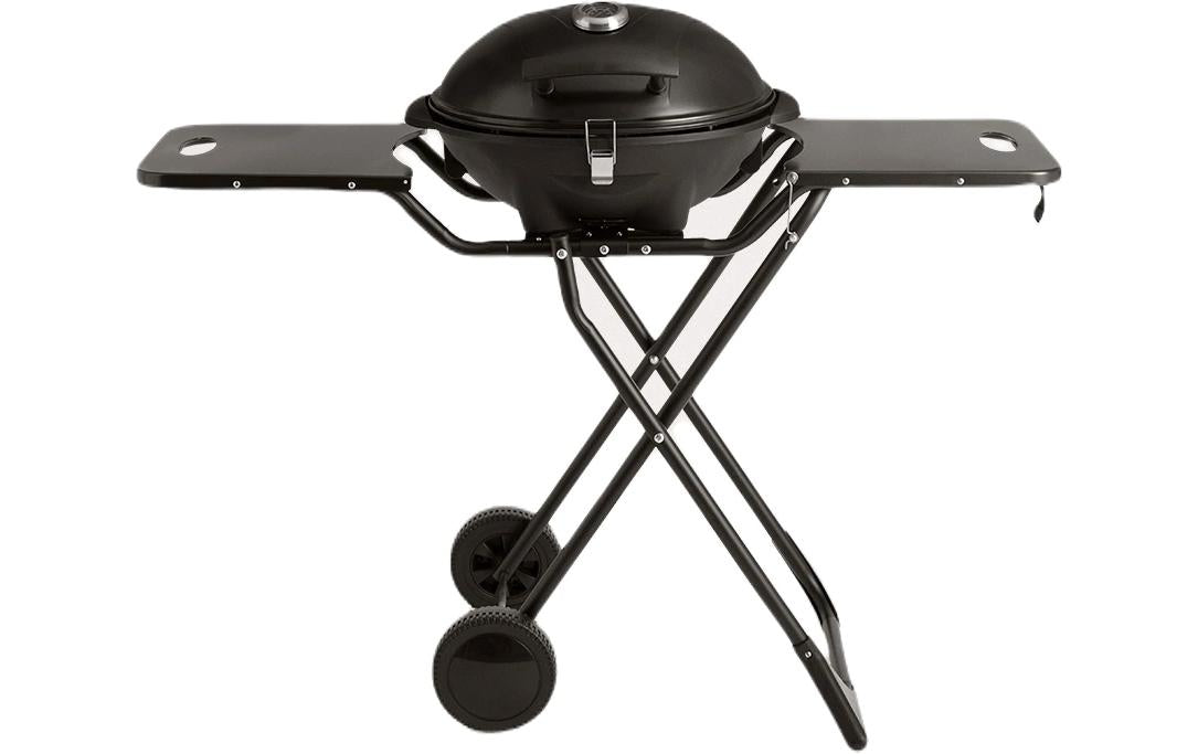 BBQ SURFACE Grill schwarz mit integriertem Thermometer 43x123x95 cm Grills & Feuerstellen Create Grill