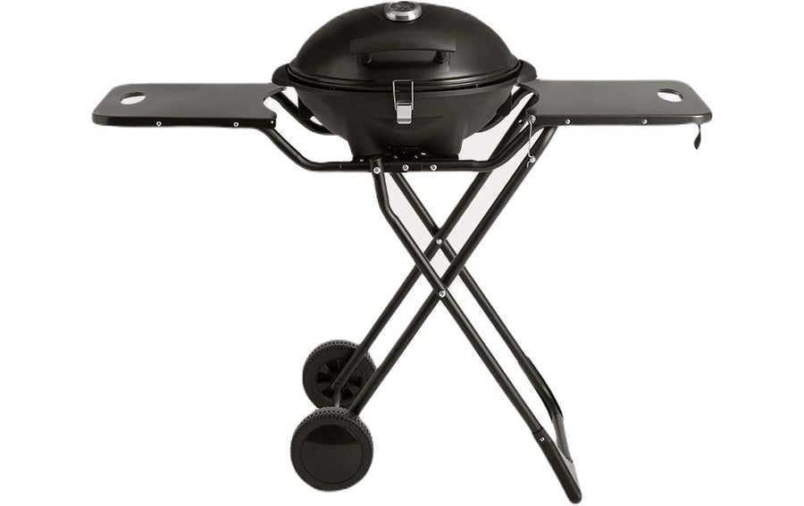 BBQ SURFACE Grill schwarz mit integriertem Thermometer 43x123x95 cm Grills & Feuerstellen Create Grill