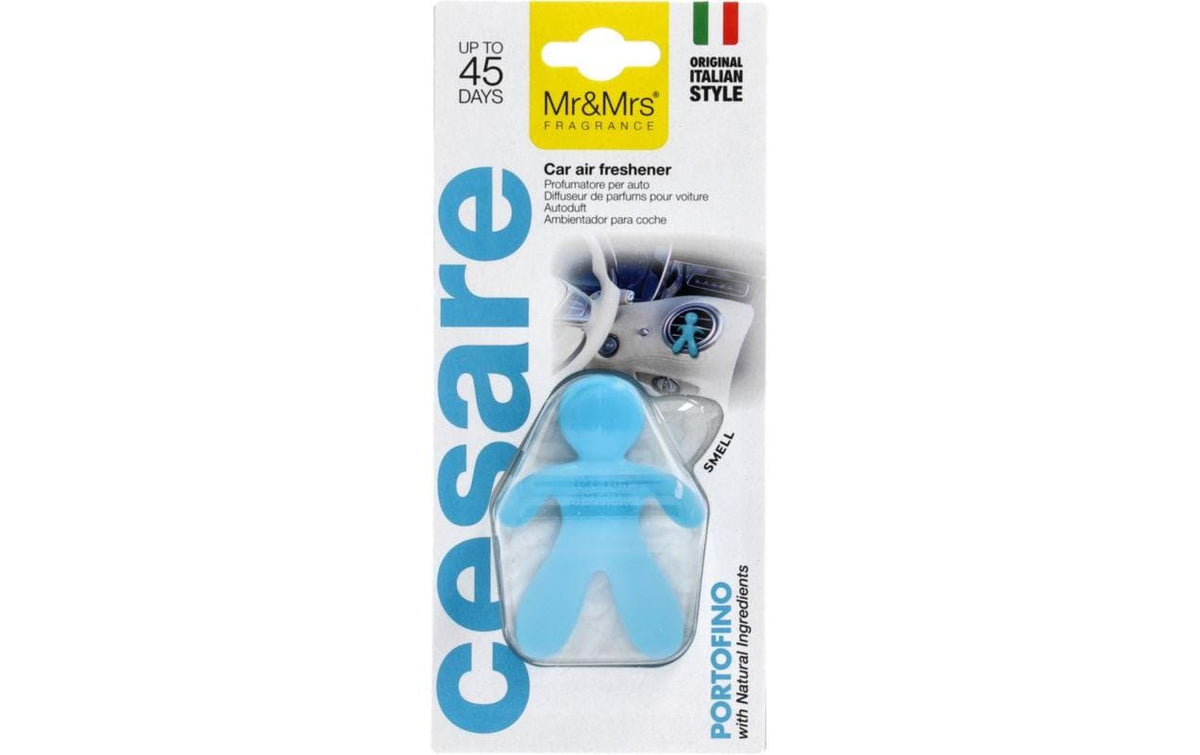 Mr&Mrs Cesare Auto-Duftdose Portofino hellblau