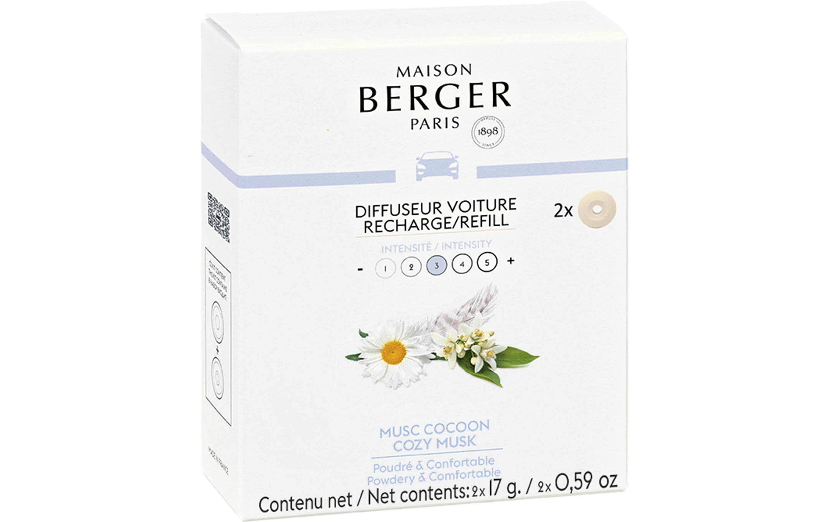 Maison Berger Autodiffusor Musc Cocoon 2 Stück