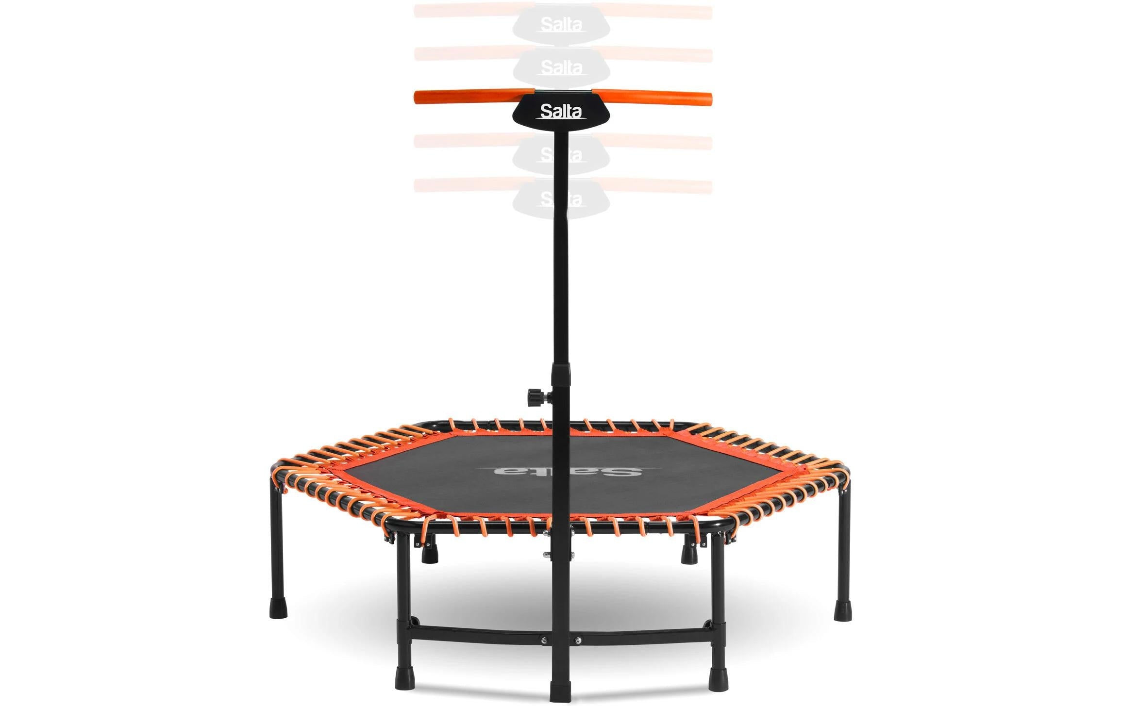 Salta Fitness Trampolin 140 cm aus Kunststoff und Stahl in Orange Sport & Freizeit > Fitness > Zubehör SALTA