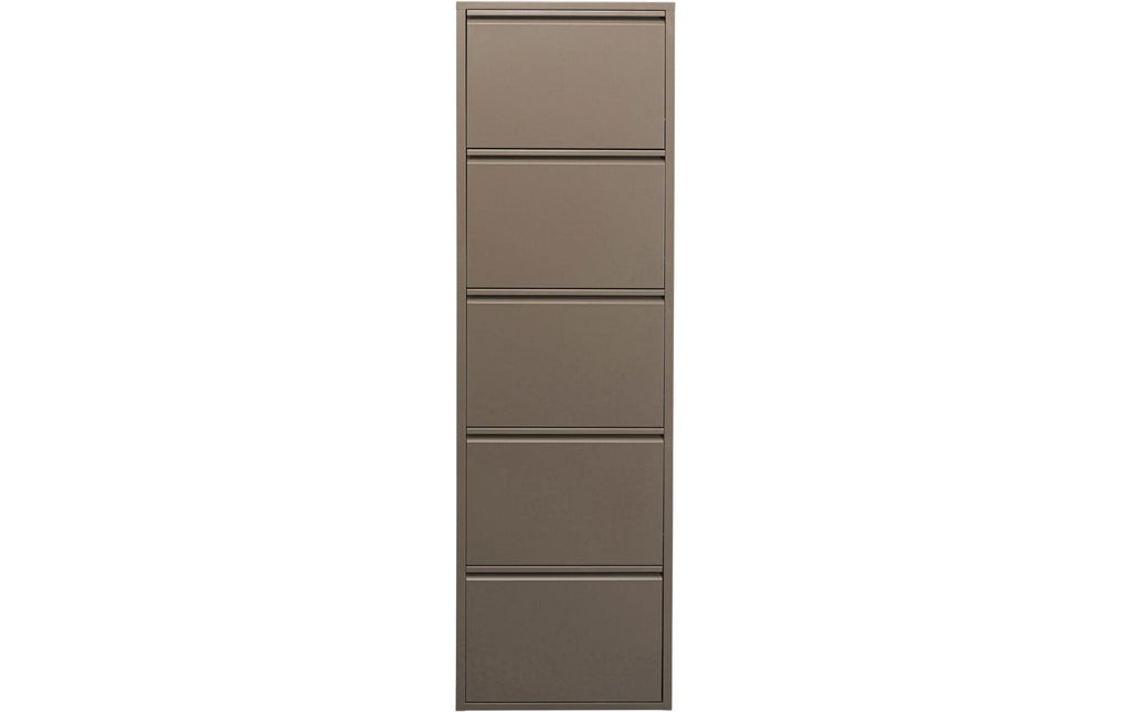 Kare Schuhschrank Caruso Braun