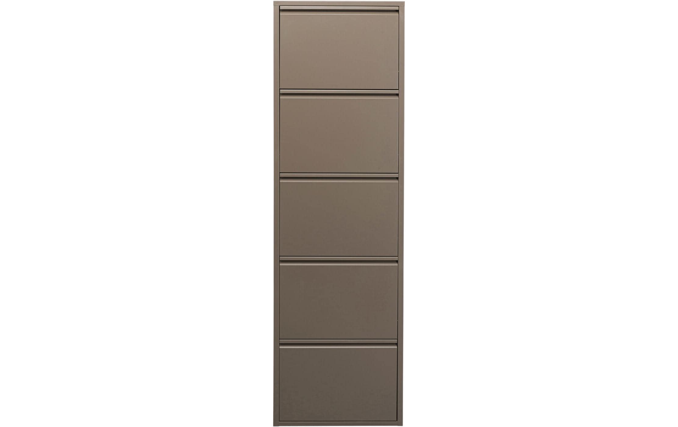 Kare Schuhschrank Caruso Braun
