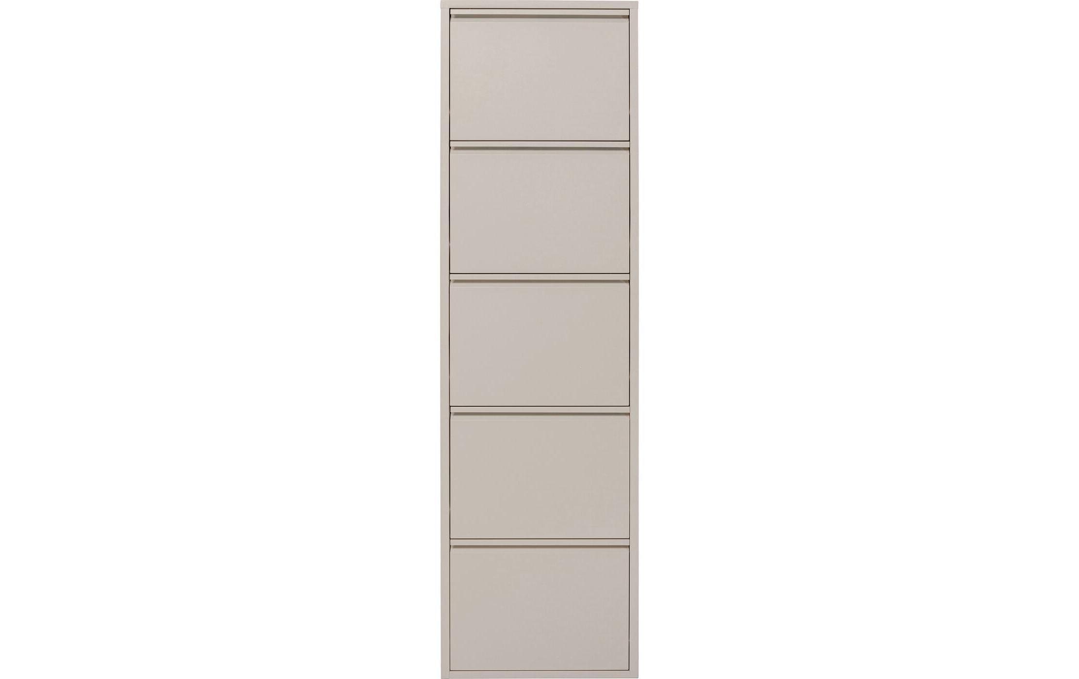 Kare Schuhschrank Caruso Beige