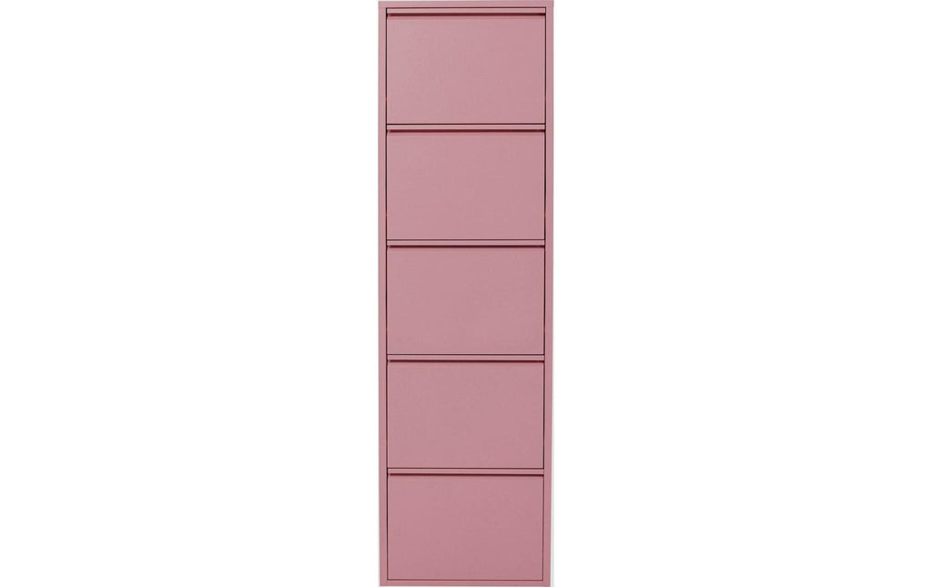 Kare Schuhschrank Caruso Rosa