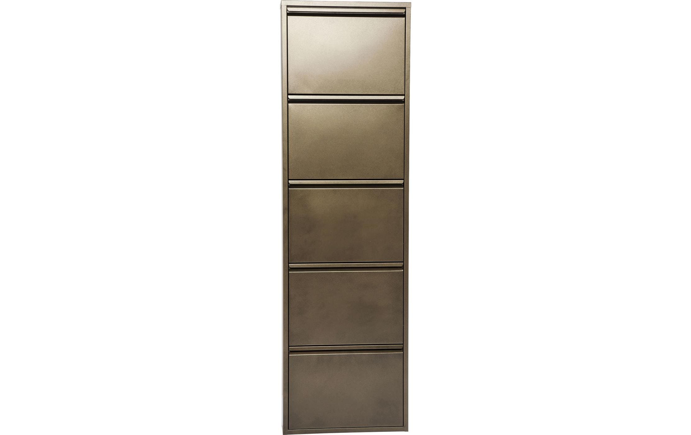 Kare Schuhschrank Caruso Braun