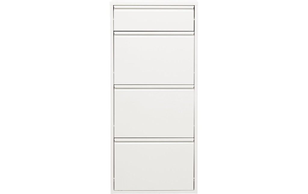 Kare Schuhschrank Caruso 3 plus 1 Weiss