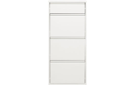 Kare Schuhschrank Caruso 3 plus 1 Weiss