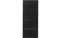Kare Schuhschrank Caruso 4er Schwarz