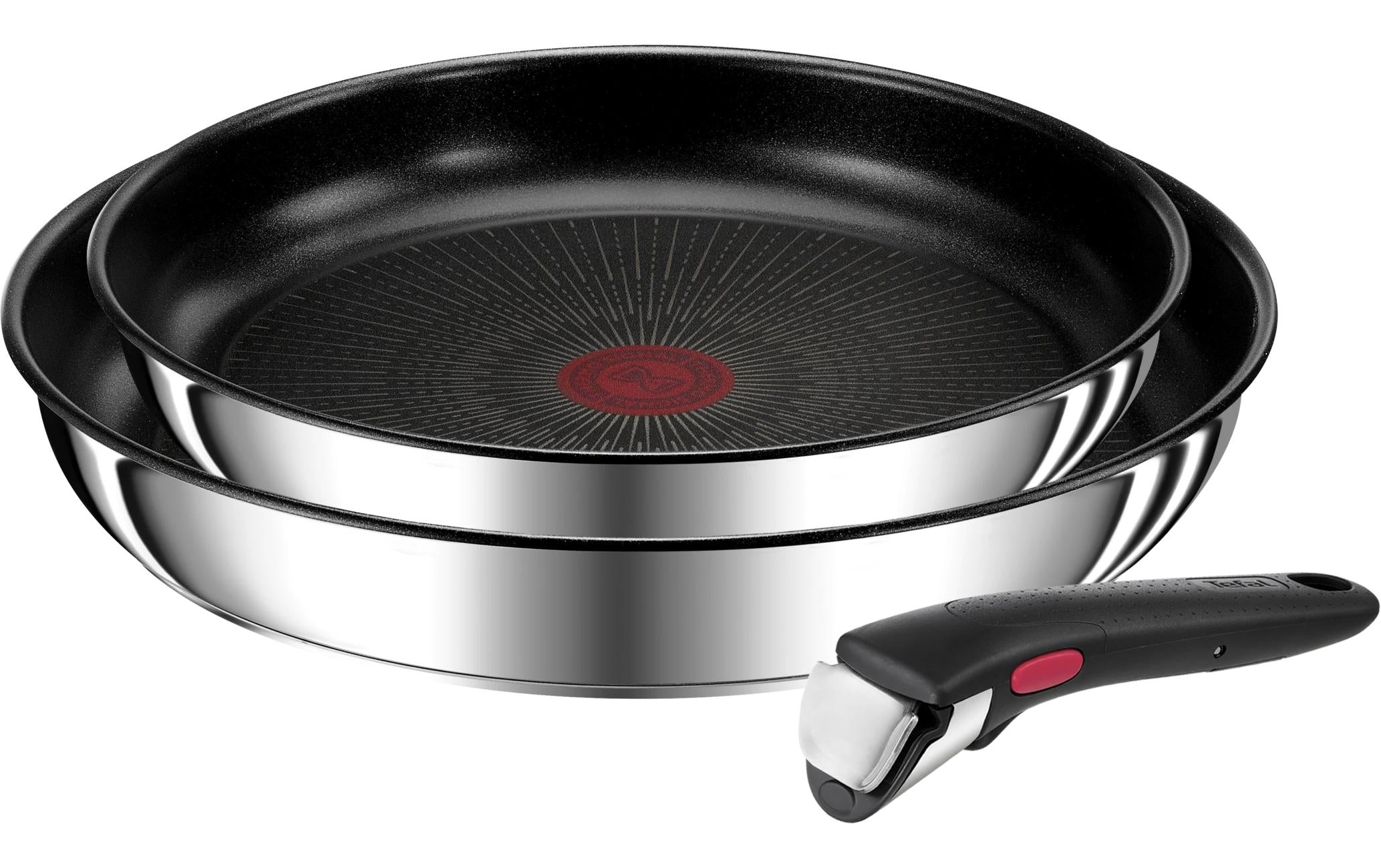 Tefal Pfannenset Pfannen-Set Ingenio Preference 26 cm Edelstahl