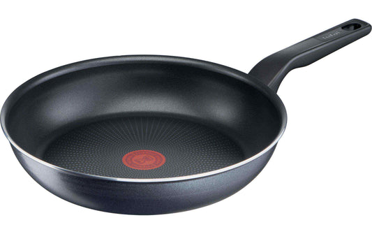 Tefal Bratpfanne XL Force aus Aluminium mit schwarzer Antihaftbeschichtung und rotem Temperaturanzeiger