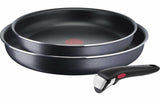 Tefal Ingenio XL Force Pfannenset mit zwei beschichteten Pfannen und abnehmbarem Griff