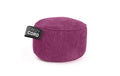 Lumaland Hocker Pouf Cord , Weinrot