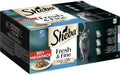Sheba Nassfutter Sauce mit Kabeljau, Lachs und Thunfisch, 50 x 50g