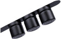 Silwy Feinkost-Magnetgläser-Set, 0.125 l, Schwarz